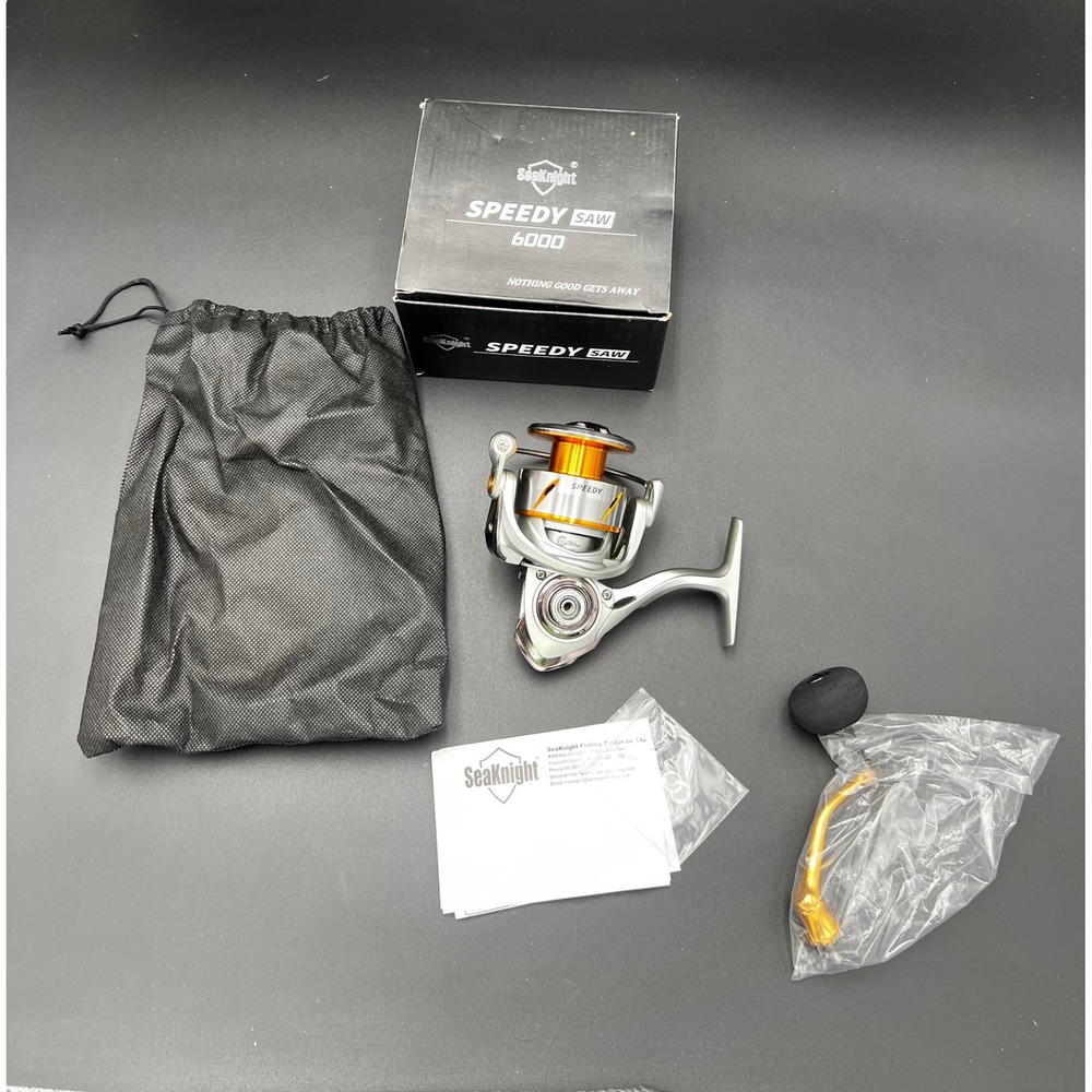 SeaKnight Speedy SAW 6000 Spinning Fishing Reel 6.2:1 Gear Ratio 10+1BB New